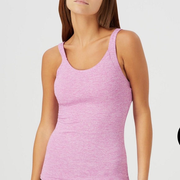Alo Yoga - Alosoft Complete Tank 
Color - Pink Lavender Heather - Picture 4 of 8
